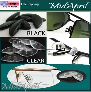 Ersatz Steck Einsatz Nasenpads für Design Brille Sonnenbrille PORSCHE etc - Bild 1 von 3