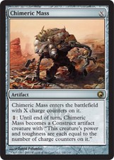 1x Chimeric Mass MTG Scars of Mirrodin NM Magic Regular