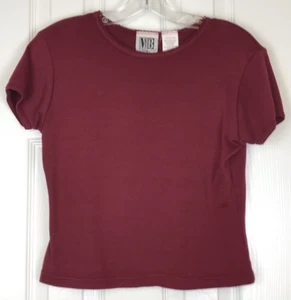 Mixed Blues Junior Large weinrot Kurzarmhemd - Bild 1 von 4