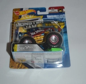 2018 MONSTER JAM - HOT WHEELS EPIC ADDITIONS 9/15 INCLUDES RE-CRUSHABLE CAR ! - Picture 1 of 2