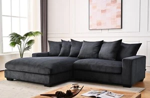 Luxe Oversized Two-Piece Left Facing Sectional Couches for Living Room, 102.4-In - Picture 1 of 9