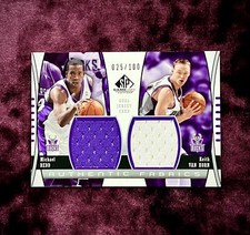 Redd Van Horn 2004 SP Game Used Authentic Jersey Dual /25 Bucks Legends Giannis