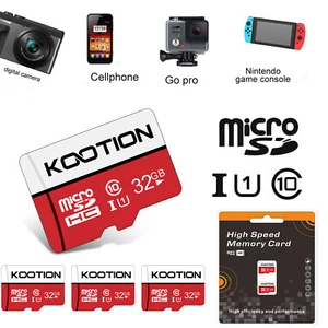 2/3/5/6Pack 32GB Karta Micro SD TF SDHC Karta pamięci Klasa 10 do aparatów Telefon - Zdjęcie 1 z 15