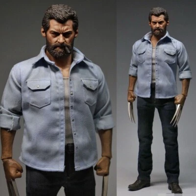 Eleven X-Men Wolverine Logan 1/6  Hugh Jackman action figure 30 cm no Hot Toys - Immagine 1 di 4