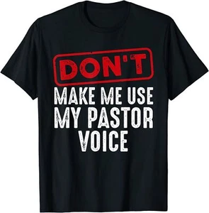NEW LIMITED Funny Pastor For Men Women Christian Design Gift Idea T-Shirt S-5XL - Picture 1 of 14
