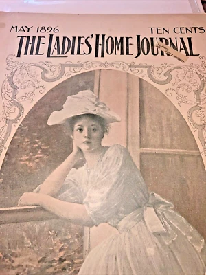 The Ladies Home Journal May 1896 Easter Fashion Gardening Cooking House Plans  - Image 1 of 4