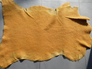 sheepskin leather hide Karakul Astrakhan Tangerine Ultra thin silky hair
