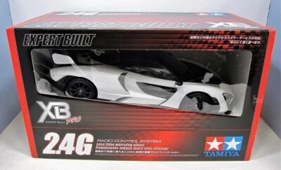 Tamiya 1/10 Scale XB McLaren Senna (TT-02 chassis) Complete Model with Radio - Image 1 of 4