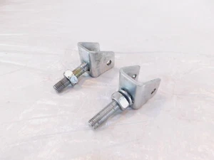 Royal Enfield Bullet 500 EFI B5 Euro 4 Rear Passenger Foot Peg Footrest Mounts - Picture 1 of 7