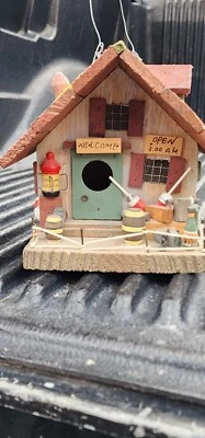Bird house Live Bait Fishing Shack General Store Decorative Birdhouse - Image 1 of 4