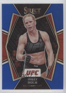 2022 Panini Select UFC Premier Level Blue Prizm Holly Holm #115