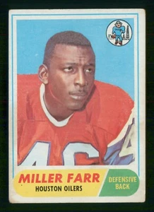 Miller Farr 1968 Topps 68 no 172 bueno en muy buen estado 37433 - Imagen 1 de 2
