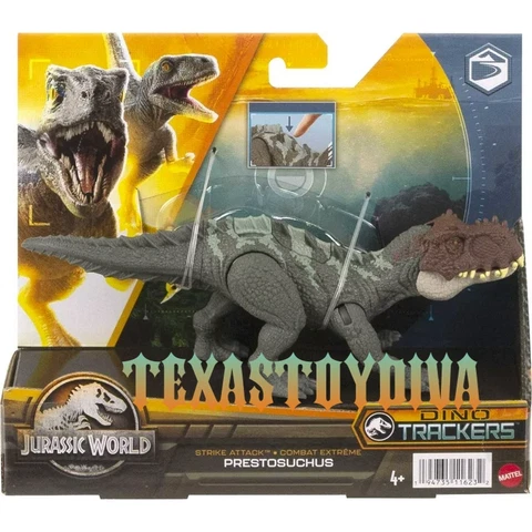 Jurassic World 2023 PRESTOSUCHUS Dinosaur Dino Trackers Strike Attack READ! Cover