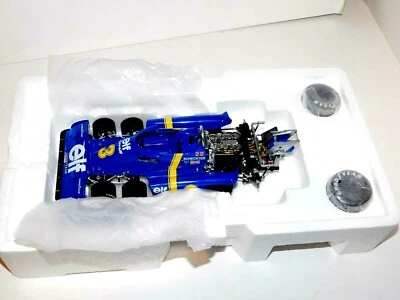 TYRRELL P34 Jody Scheckter Swedish GP #3 1st 1976 WITH VITRINE TRUE SCALE 1:18 - Image 1 of 4