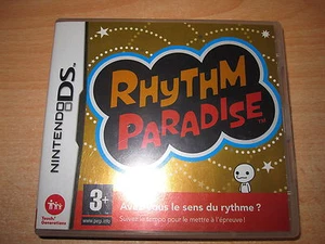 JEU DS DSI dsi xl OKAZ RHYTM PARADISE FRANCAIS COMPLET + CODE NINTENDO A GRATTER - Picture 1 of 5