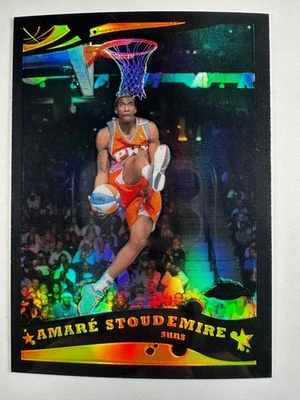 2005-06 Topps Chrome - Amare Stoudemire #34 Black Refractor 025/399 - Image 1 of 2