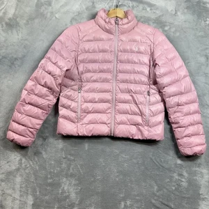 Polo Ralph Lauren Girls Kids Large (12-14) Puffer Jacket Pink - Picture 1 of 12
