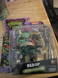 Figura Bebop Firmada por Kevin Eastman ~ Tortugas Ninja Mutantes Adolescentes - Imagen 1 de 1