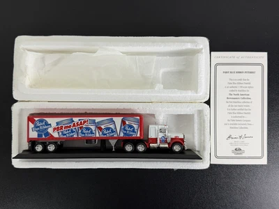 Matchbox Pabst Blue Ribbon PBR Semi Truck/Trailer W/ COA - Brand New - Image 1 of 4