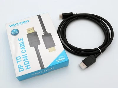 VENTION Display Port to HDMI Cable Gold Plated - Thunderbolt - 1080P - 60HZ - Image 1 of 4