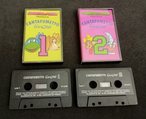 CANTAFUMETTO SHOW 1-2 MC MUSIC TAPE DOUBLE CASSETTE * - Imagen 1 de 3