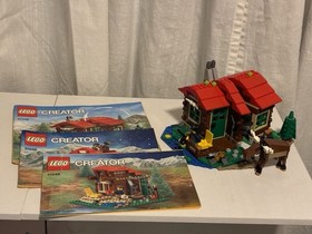LEGO Creator 31048 Lakeside Lodge 100% All 3 Manuel&rsquo;s Complete No Box