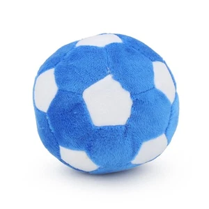 Dog Toys Balls - Chewable Plush Football for Dogs, Soft Pet Squeaky Ball Stuf... - Picture 1 of 6