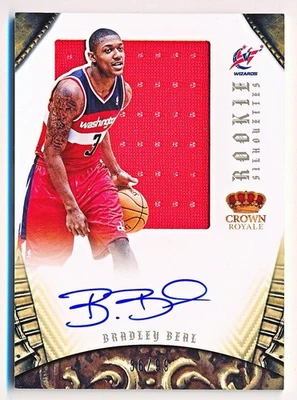 2012-13 Preferred Bradley Beal Silhouette Jersey Auto Rc SP #358 (36/99) - Image 1 of 2