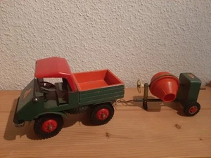 Steiff Unimog mit Mischmaschine. - Bild 1 von 14