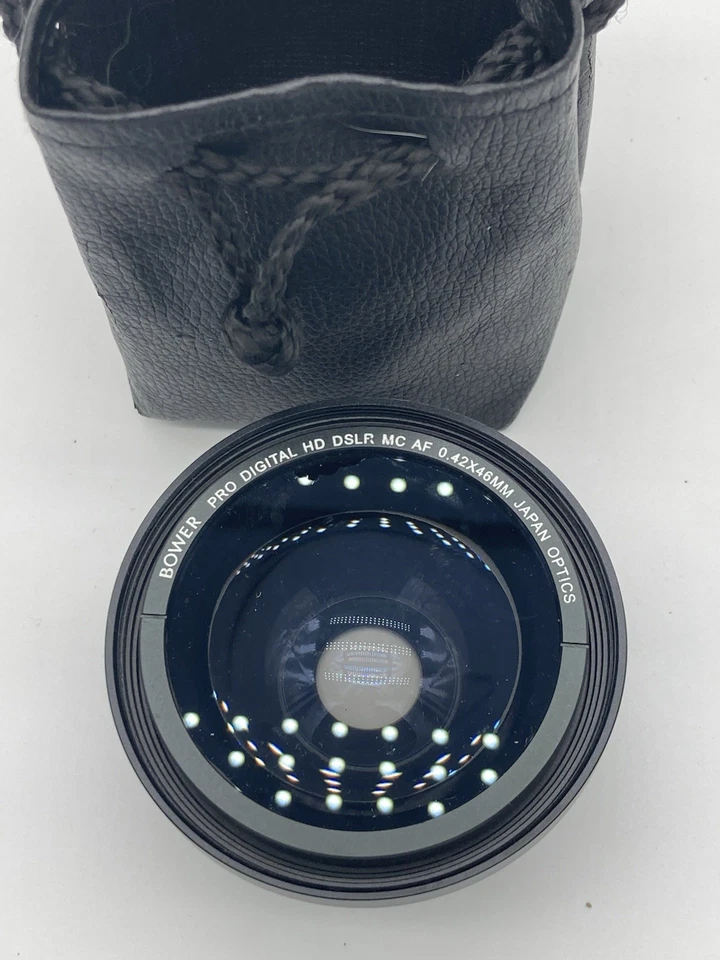 Bower MACRO Lens Japanese Optics DSLR AF 0.42 46mm Filter Thread with bag - Image 1 of 3
