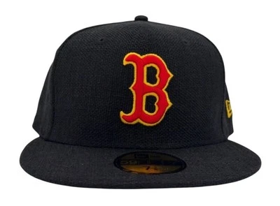 New Era MLB Boston Red Sox Hemp Dark Gray 59FIFTY Fitted Hat, New - Image 1 of 4
