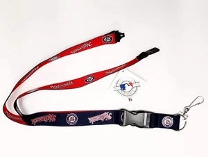 Washington Nationals Lanyard Keychain Double Sided Breakaway Safety Design... - Picture 1 of 1