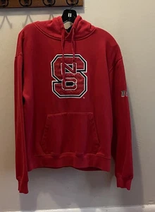 NC State Wolfpack Hoodie Herren Medium Rot Pullover Kapuzenpullover Wolfpack Logo - Bild 1 von 12
