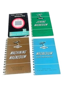 Dow Magnesium & Reynolds Aluminum Manuals (4) 1948-56 Metalworking Industry - Picture 1 of 9