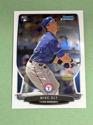 Mike Olt Rookie 2013 Bowman Chrome Texas Rangers #83 Y873 - Image 1 of 2
