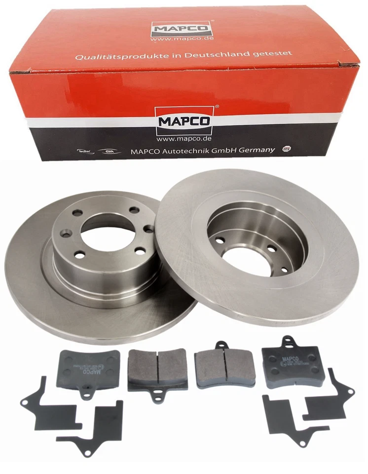 MAPCO BREMSENSATZ BREMSSCHEIBEN CITROËN C5 I DC BREAK DE / II RC BREAK RE HINTEN - Bild 1 von 1