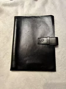 BIG SALE Audemars Piguet Notebook With Black Leather Holder Case & Closer Strap - Picture 1 of 13