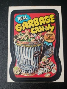 1976 Topps Wacky Packages Series 16 REAL GARBAGE CANdy Rare Error NO COPYRIGHT - Picture 1 of 12