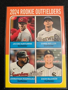 2024 Topps Heritage High Number #622 Rookie Outfielders - Picture 1 of 2