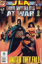 JLA Our Worlds at War #1 FN 2001 Stock Image