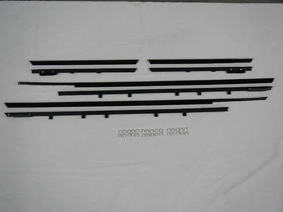 63 64 Buick Wildcat LeSabre Convertible Barredora de Ventanas Restricción Kit de Fieltro 8 p Foto 1 de 4
