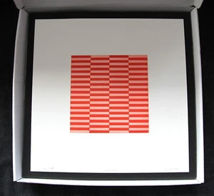 Siebdruck - "Closer Still". Künstler - H. O'Sullivan. Bedruckte Fläche - 15 x 15 cm - Bild 1 von 8