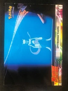 Topps 21 Introductions Mewtwo Strikes Back Movie Animation Edition a - Picture 1 of 2