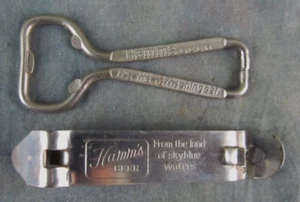 Vintage Lot of 2 Hamms Beer Bottle Openers Hamm Brewing Co Advertising - Picture 1 of 2