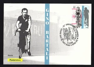 Italia 2020 : Gino Bartali - Annullo Ripoli - Cartolina Ufficiale Poste Italiane - Imagen 1 de 1
