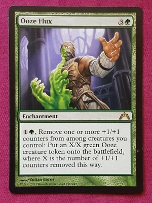 Magic The Gathering GATECRASH OOZE FLUX green card MTG - Image 1 of 2