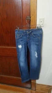 Womens TRUE RELIGION Section JOEY distressed denim JEANS size 27 - Picture 1 of 10