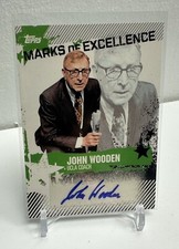2006-07 Topps Marks of Excellence John Wooden Autograph Auto #ME-JWO 