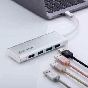HUB USB TIPO C A 4 PUERTOS USB 3.0 CA-C4H CADYCE - Imagen 1 de 3