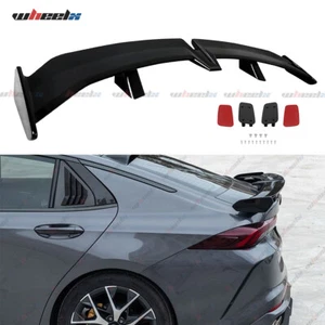 For Hyundai Genesis Coupe 55" Rear Trunk Spoiler Racing GT Wing Gloss Black - Picture 1 of 11